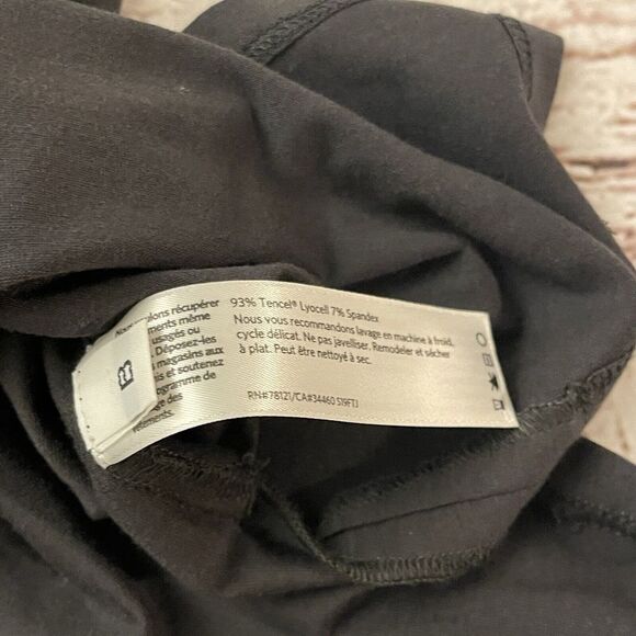 Eileen Fisher Viscose Jersey T-Shirt Dress Women's Size Small Short Sleeve‎ Gray - Picture 8 of 9